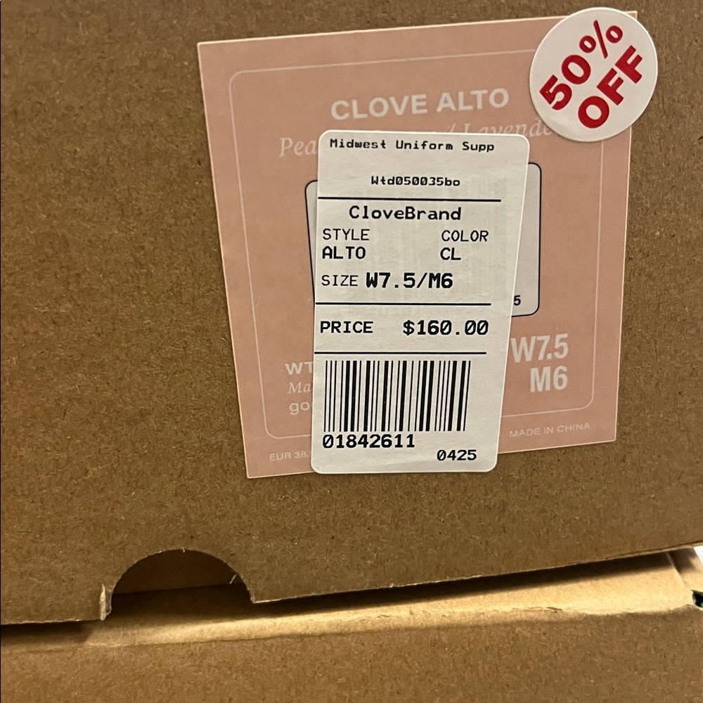 NIB Clove Alto Women's Purple And Orange Sneakers - Picture 11 of 13